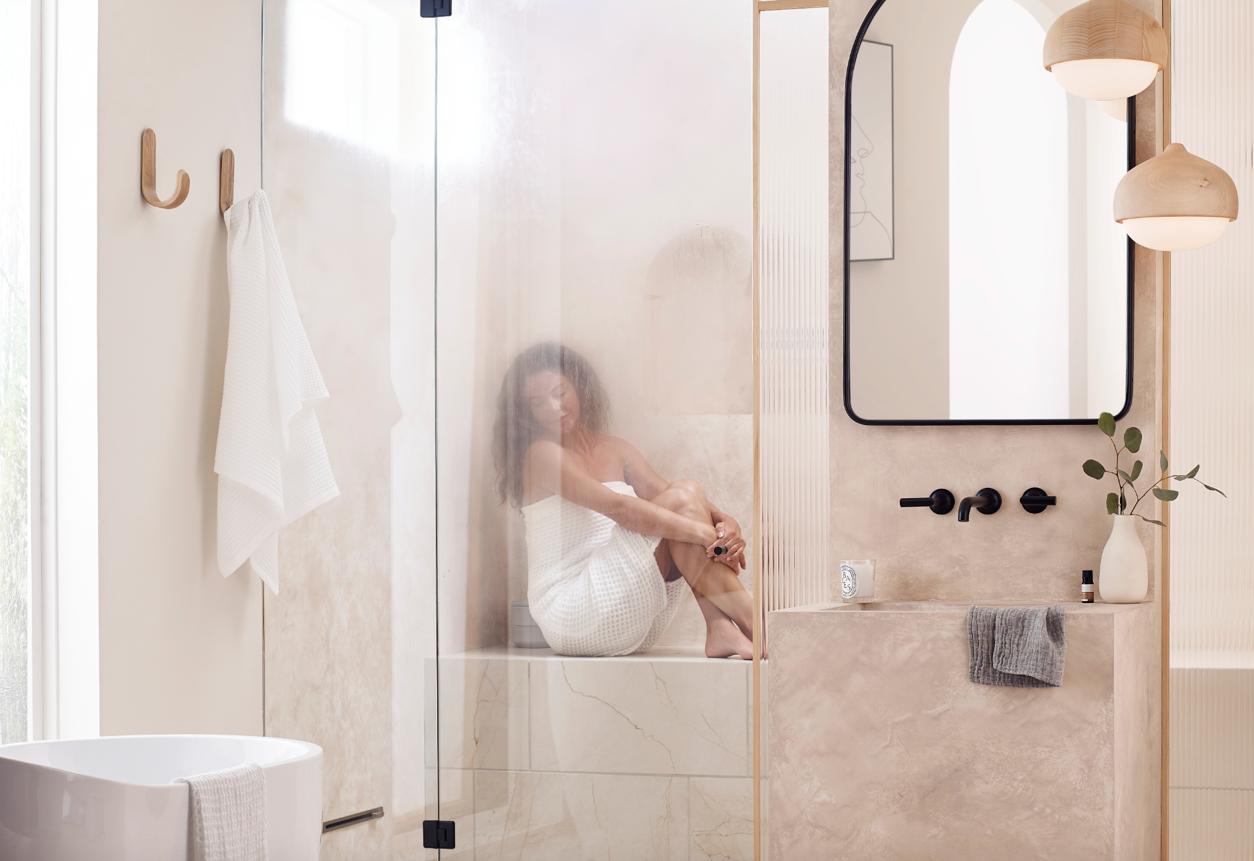 steam room bathroom